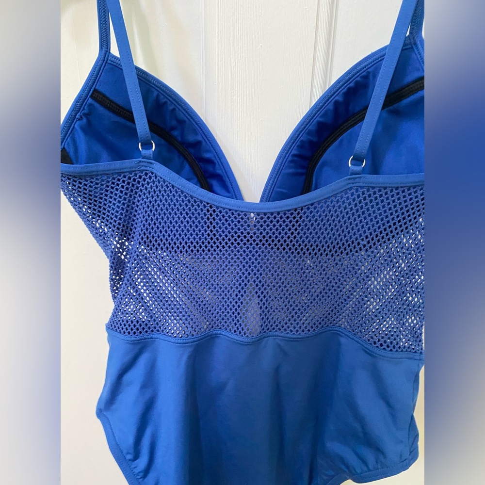 Cobalt Blue One-Piece Swimsuit - Picture 5 of 8
